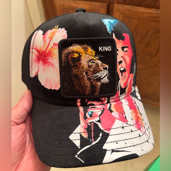 Goorin Bros. "Uh Huh King" Trucker Hat.
Elvis. NWT SOLD OUT! - Picture 2 of 14